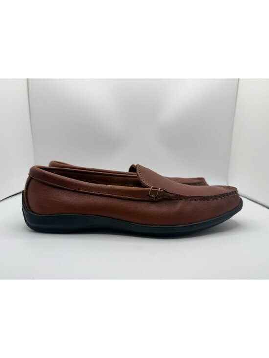 Footjoy Driving Loafers Men Size 8(D) Brown Leather Club Casuals Slip-On Shoes main image 11